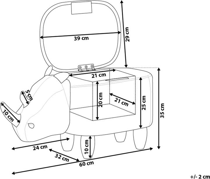 Actual product image Beliani Rhino