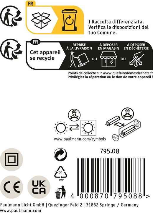 Produktbild Paulmann Ranva (800 lm)