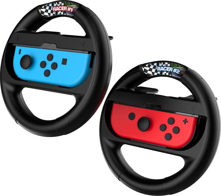 Actual product image IMP Tech Twin Wheel Pack with Sticker Kit for Switch and Switch 2 JoyCons (Switch 2)