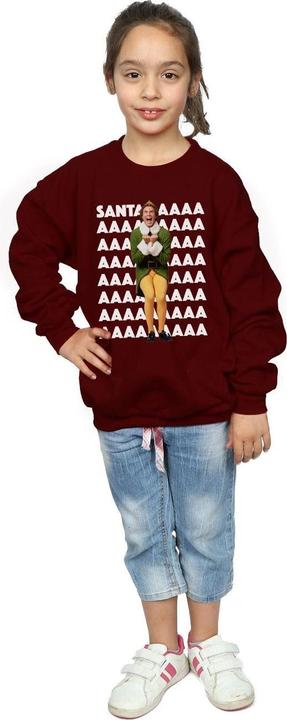 Immagine prodotto Elf Buddy Santa Scream Felpa Ragazze (128)