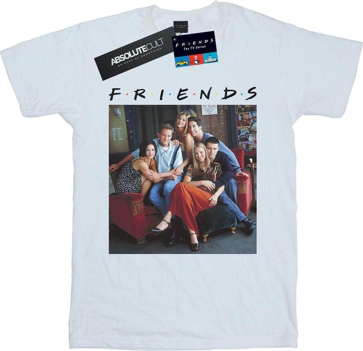 Produktbild Friends Group Photo Couch TShirt Mädchen (116)