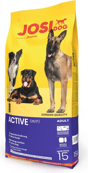 Produktbild Josera JosiDog Active (Adult, 1 Stk., 15000 g)