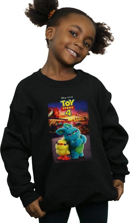 Immagine prodotto Disney Toy Story 4 Ducky And Bunny Poster Felpa Ragazze (140, 146)