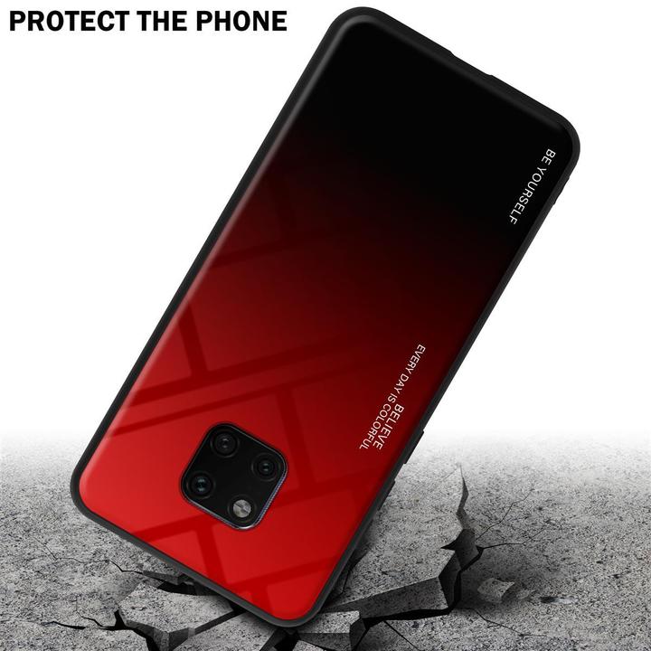 Produktbild Cadorabo TPU 2 Farben Glas Cover (Huawei Mate 20 Pro)