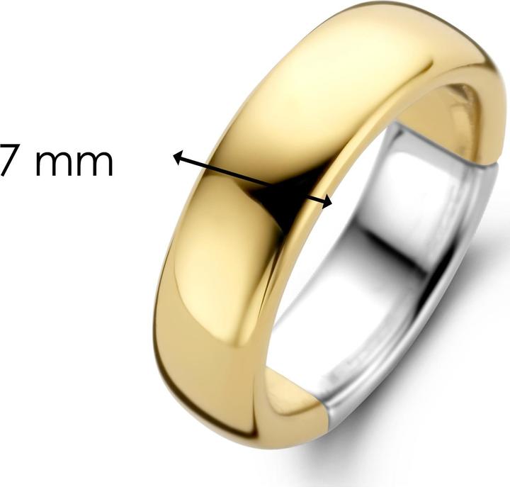 Produktbild Ti Sento Milano Ring Band vergoldet 12235SY (56, 925 Silber)