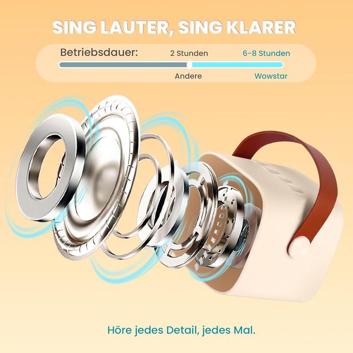 Actual product image Wowstar Karaoke-Maschine