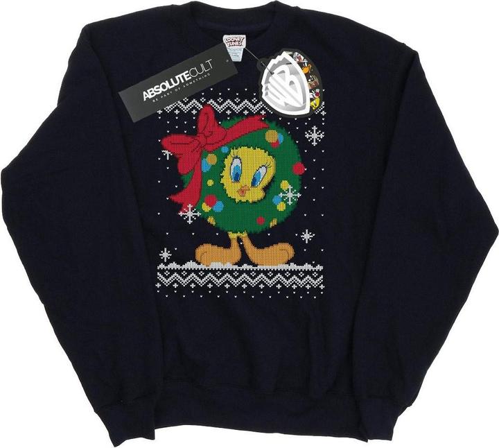 Produktbild Looney Tunes Tweety Pie Christmas Fair Isle Sweatshirt (XXL)
