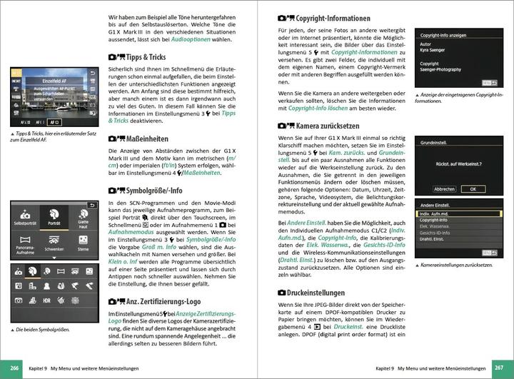 Produktbild Canon PowerShot G1X Mark III - Für bessere Fotos von Anfang an! (Deutsch, Kyra Sänger, Christian Sänger, 2018)