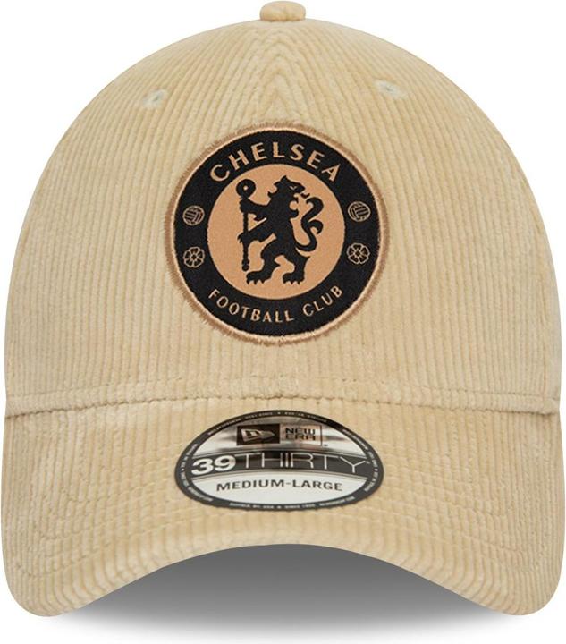 Produktbild New Era 39Thirty Cap - MICROCORD Chelsea FC stone - L/XL (XL)