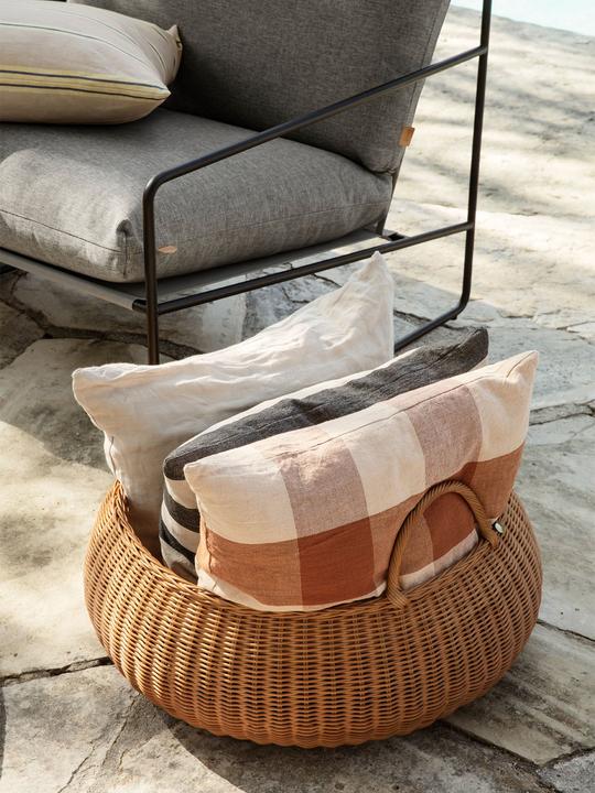 Actual product image Ferm Living Braided Basket (1 x, 60 x 60 x 32 cm)