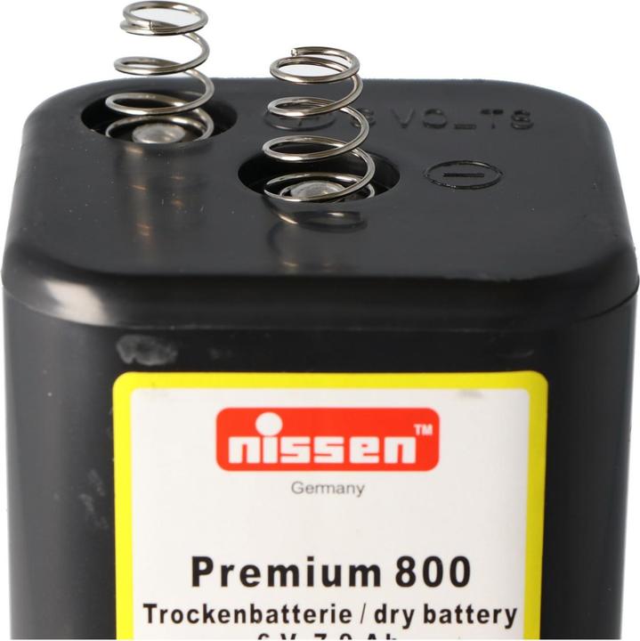 Produktbild Nissen Batterie Premium 800 4R25 ohne Quecksilber und Cadmium (1 Stk., 4R25, 9000 mAh)