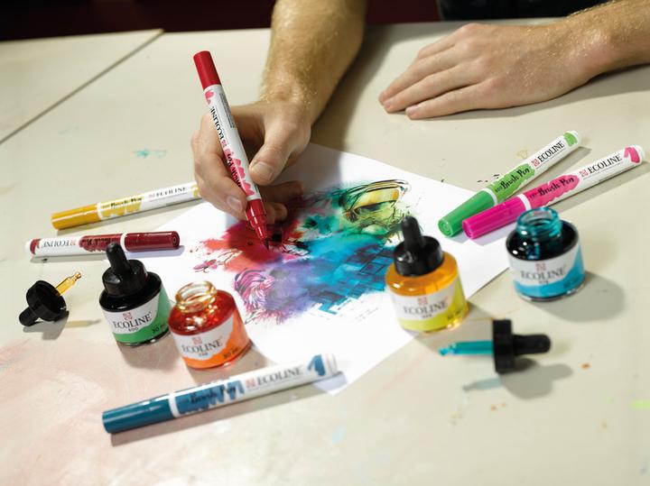 Produktbild Talens Ecoline Brush Pen (Kaltgrau, 1 x)