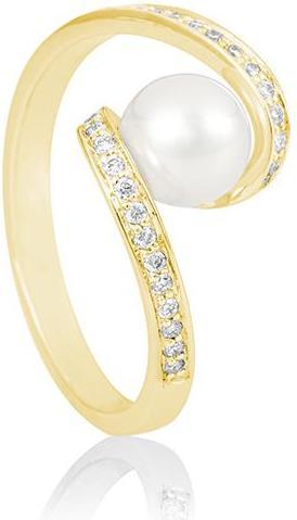 Produktbild Breuning RING - C.ZP/Brill. 0,169 Ct. H/si (62, 585/14 K Gold)