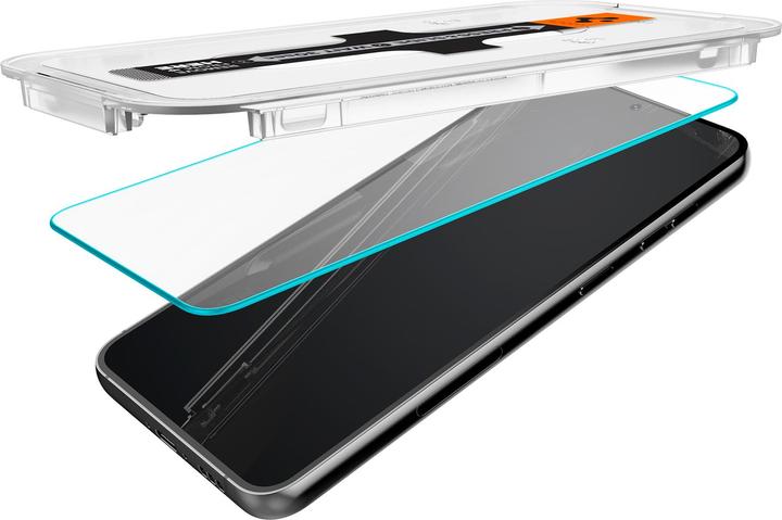 Actual product image Spigen Glas.TR Sam S23 2szt./2pcs "EZ FIT" AGL05958 szkło hartowane (2 Piece, Samsung Galaxy S23)