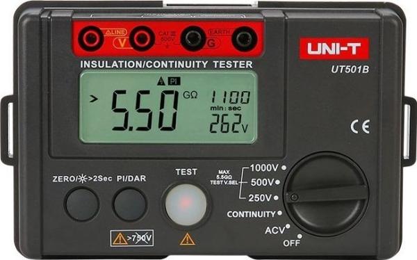 Actual product image Uni-T Insulation resistance meter UT-501B