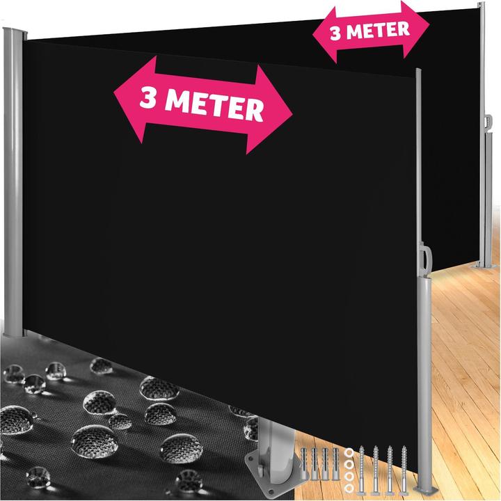 Produktbild tectake Doppel Seitenmarkise (6 m)
