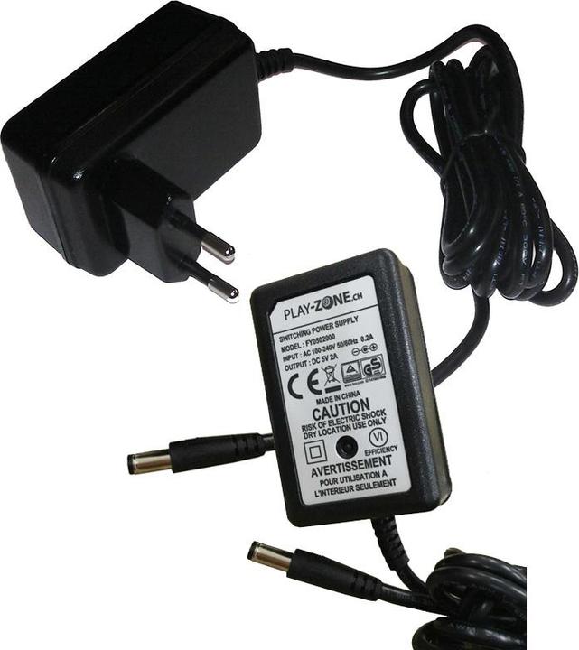 Fuyuang Alimentation électrique Adaptateur AC/DC 5V DC 2000mA 5.5mm*2.1mm