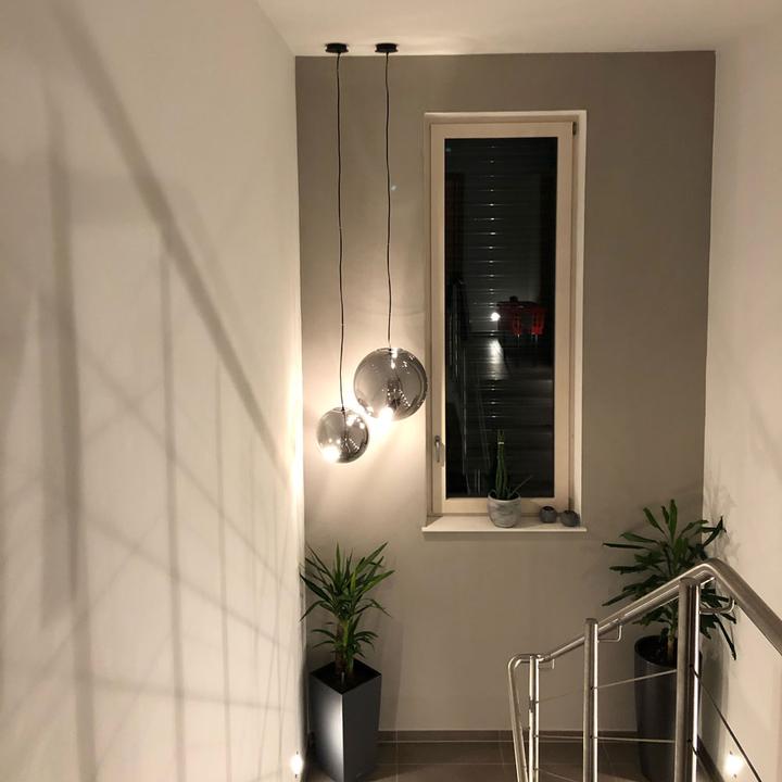 Immagine prodotto s.luce Sfera a sospensione in vetro (E27)