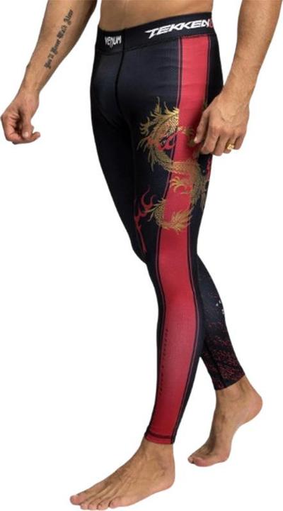 Image du produit Venum Tekken 8 Marshall Law Spats Black Red gold (L)