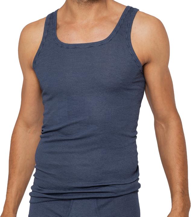 Actual product image ESGE 5 pack - fine rib striped undershirt (XL)