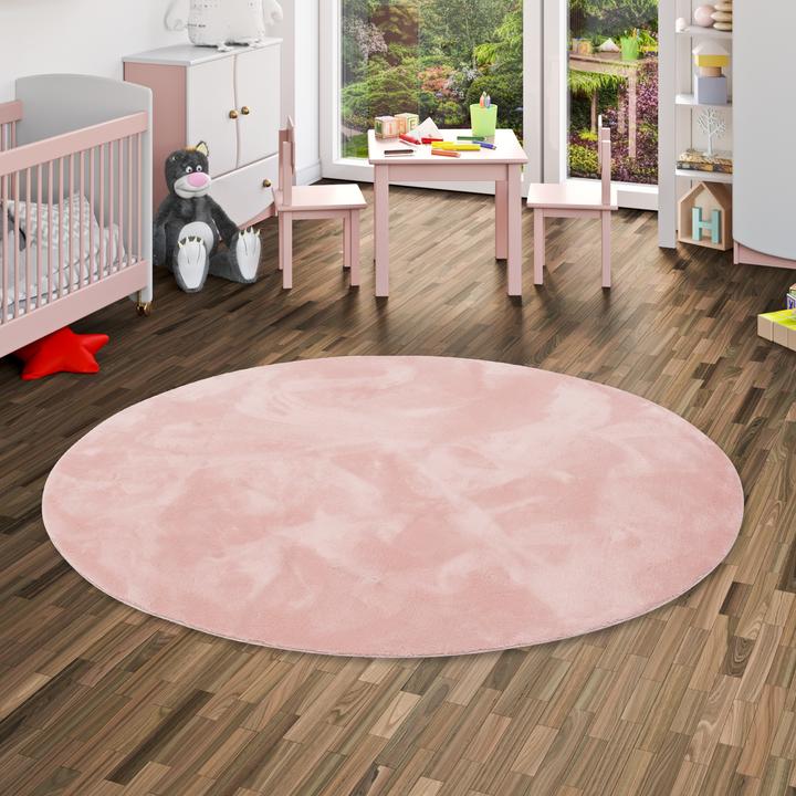 Immagine prodotto Pergamon Kinder Super Soft Fellteppich Pearl Kids Rund (120 x 120 cm)