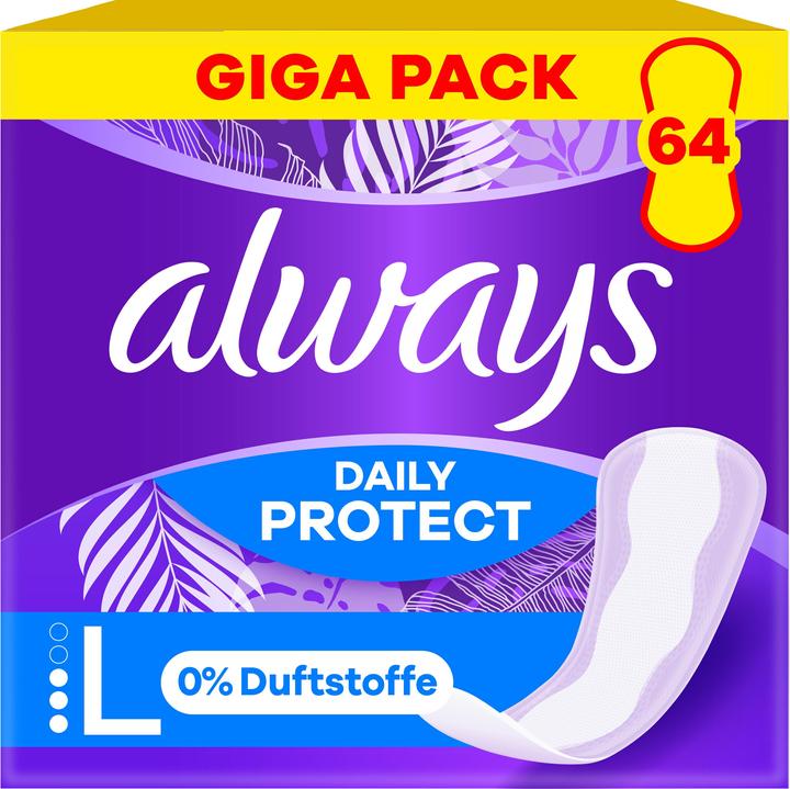 Produktbild Always Daily Protect (64 x, Slipeinlagen)