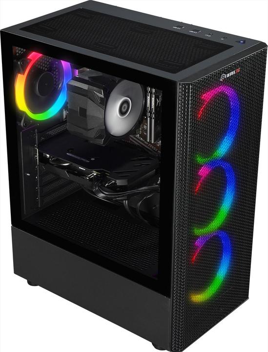 Actual product image Kiebel Gaming PC Twister V AMD Ryzen 7 5700X, 32GB DDR4, NVIDIA RTX 3050 6 GB, 1TB SSD, Windows 11 (AMD Ryzen 7 5700X, 32 GB, 1000 GB, GeForce RTX 3050)