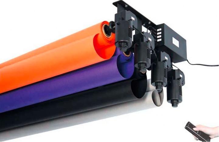 Produktbild Nanlite Elektrisches Hintergrundsystem, 4-fach (272 cm, 1100 cm)