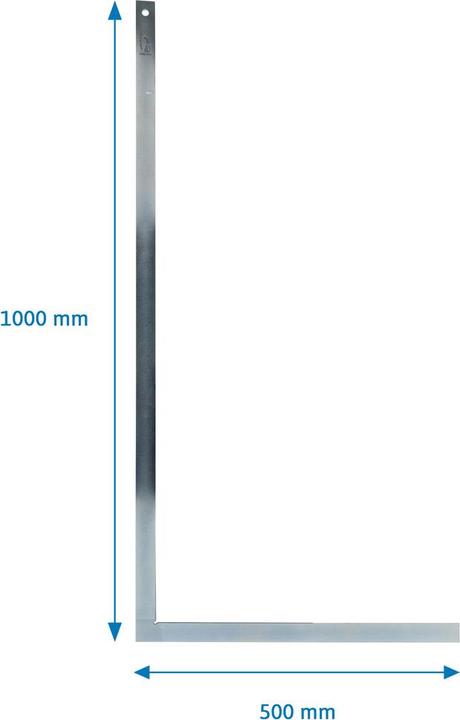 Immagine prodotto Dönges Angolo di montaggio senza arresto, 1000 x 500 mm