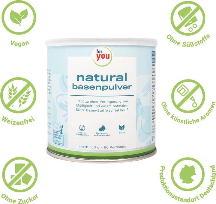 Immagine prodotto For You polvere di base naturale (360 g)