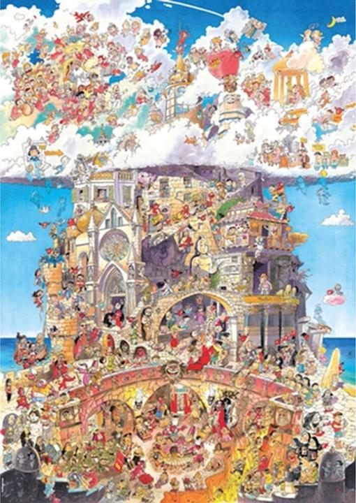 Actual product image Heye Heaven and Hell (1500 pieces)