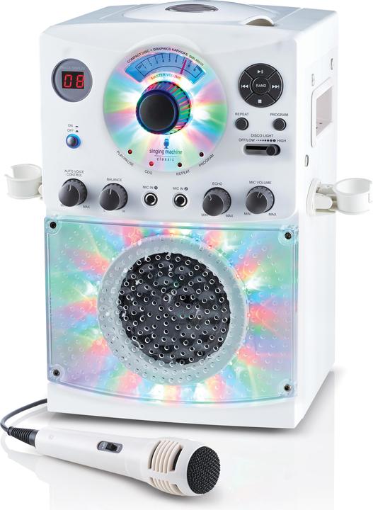 Actual product image PDT Singing Machine Karaoke w/ BT - Wht