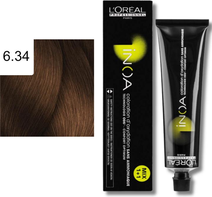 Produktbild L'Oréal Professionnel Inoa (Blond, Gold, Kupfer)