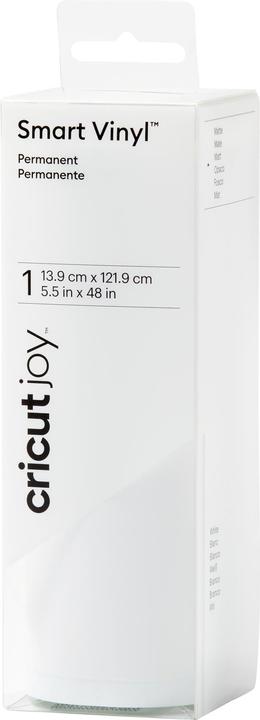 Actual product image Cricut Smart Vinyl Permanent Joy 14x122cm 1 sheet Mat White (P)