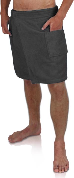 Produktbild Normani Herren-Saunakilt aus Bio-Baumwolle Mersin (50 C)