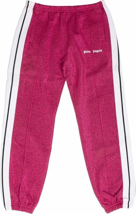 Actual product image Palm Angels Childrens/Kids Lurex Logo Tracksuit Bottoms (128)