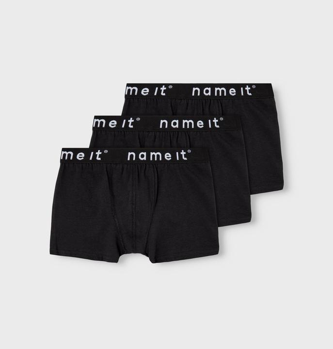 Produktbild Name it Basic 3er-Pack Boxershorts (122, 3er Pack)