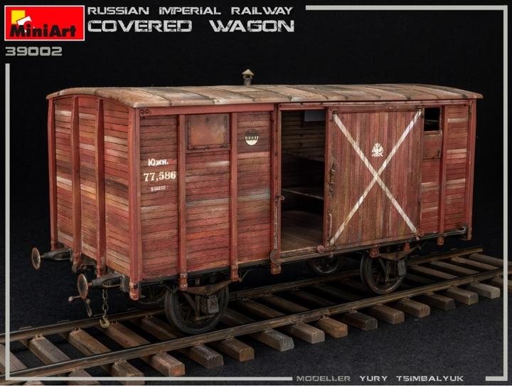 Produktbild Mini art Russian Imperial Railway Covered Wagon