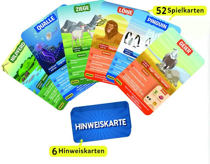 Actual product image HCM Kinzel 10 guesses - World of Animals (German)
