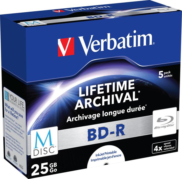 Image du produit Verbatim Bd-R (5 x)