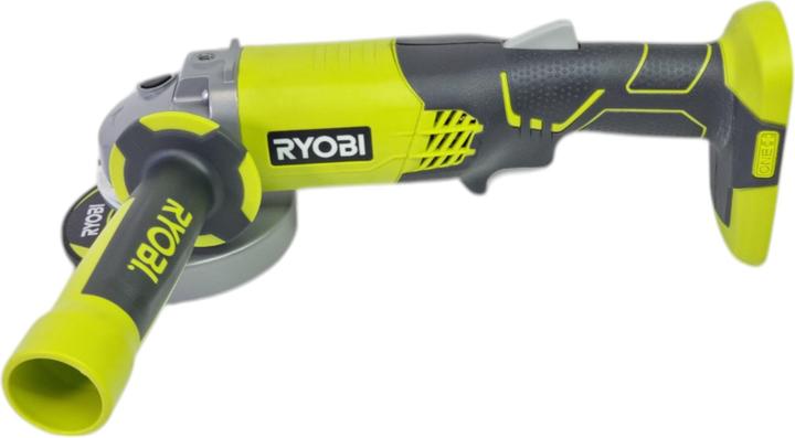 Actual product image Ryobi R18AG-0 Cordless angle grinder 18 V ONE+ 115 mm + 1x battery 4.0 Ah - without charger (115 mm)