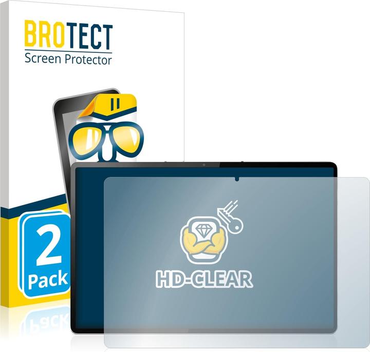 Produktbild BROTECT Schutzfolie Displayschutz Klar (2 Stück, Tab P12 Pro)