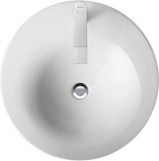 Image du produit Duravit lavabo pour meuble STARCK 1 m ÜL HLB d= 580mm 1 trou de robinet blanc (580 mm, 580 mm)