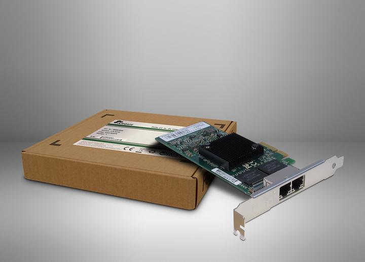 Immagine prodotto Intertech LR-9712 Dual LAN Adapter Intel i350 Off-Load Checksum- UDP- TCP- IP- Segmentationb. VT-c VMD... (PCI)