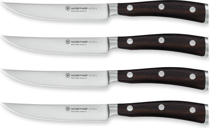 Image du produit Wüsthof Jeu de couteaux à steak Ikon (4 pièce(s), Couteau)