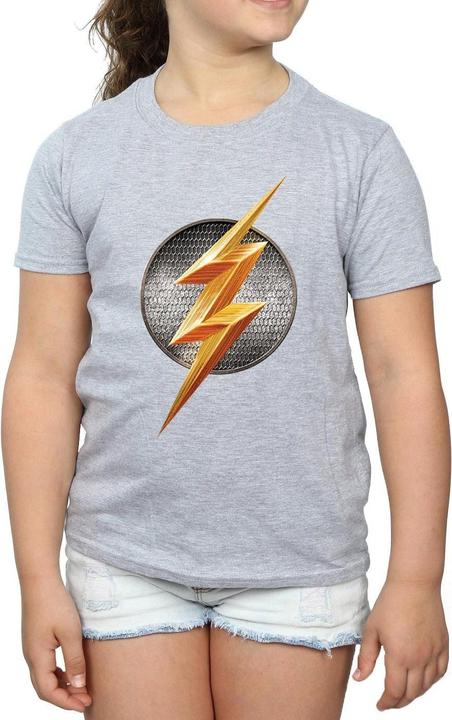 Image du produit - T-shirt JUSTICE LEAGUE MOVIE FLASH EMBLEM - Fille (116)