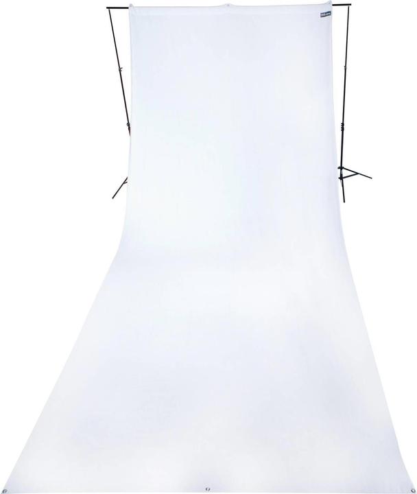 Produktbild Westcott 139 Hintergrundstoff (2.7 x 6m), weiss, knitterfrei (270 cm, 600 cm)