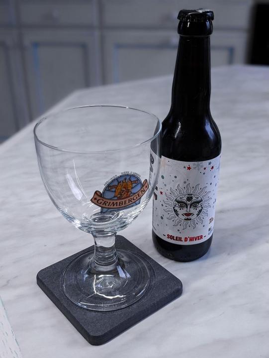 Image du produit Moonstone Alba Dessous de verre gris foncé (1 x, Dessous de verre)