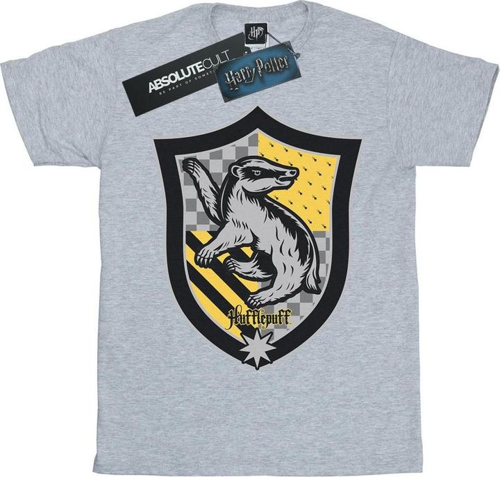 Immagine prodotto Hufflepuff Crest Flat Maglietta Ragazze (128)