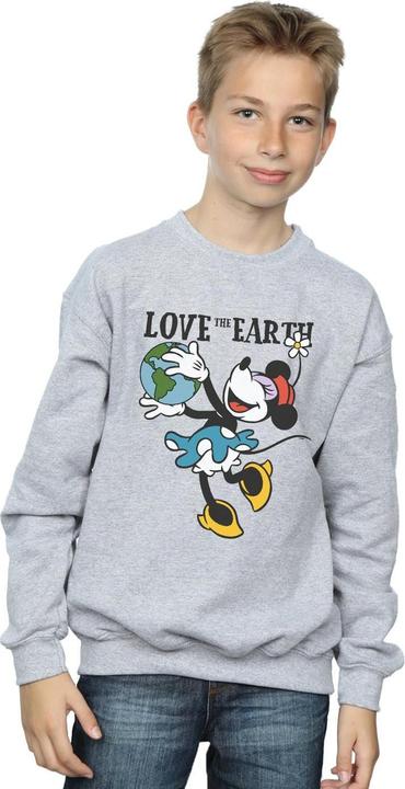 Produktbild Disney Mickey Mouse Love The Earth Sweatshirt Jungen (152, 158)